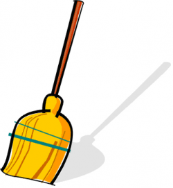 Sweeping broom clipart kid - ClipartBarn