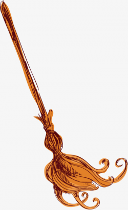 Magical Magical Broom, Vector Material, Magic, Magic Broom PNG and ...