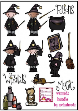 Have- MelonHeadz: Wizards bundle:) | Digi stamps & Stuff | Pinterest ...