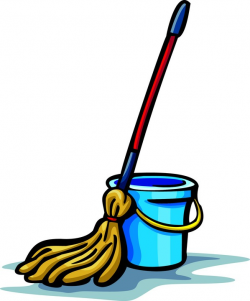 Mop And Bucket Clipart