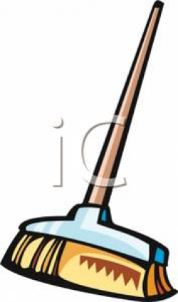 Clip Art Image: A Push Broom