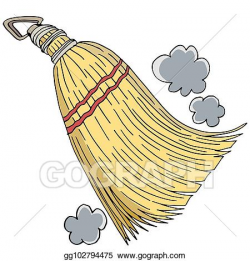 Vector Art - Whisk sweep broom drawing. Clipart Drawing ...