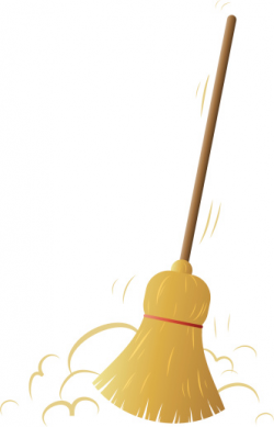 Clipart broom sweeping - Clip Art Library