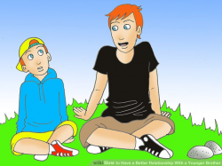 How to Have a Better Relationship With a Younger Brother: 10 Steps
