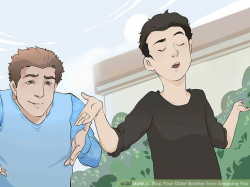 3 Ways to Stop Your Older Brother from Annoying You - wikiHow