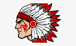 Indians Clipart Indian Head - Brother Rice Warrior Head ...