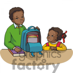 African American Girl Student Clipart | Clipart Panda - Free Clipart ...