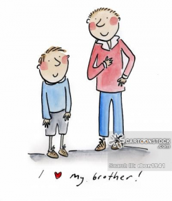 Younger Brother Cartoons and Comics - funny pictures from CartoonStock