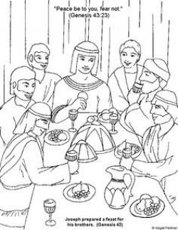 joseph second in command to pharaoh coloring sheets - Google Search ...