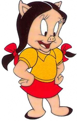 Petunia Pig ~ Porky Pig's girlfriend in the old Warner Brother ...