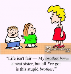Annoying Siblings Cartoons and Comics - funny pictures from CartoonStock