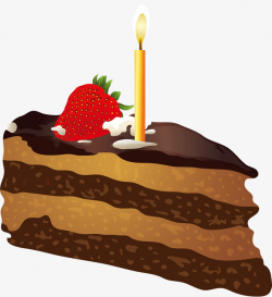 Triangle Chocolate Brownie Cake, Vector Png, Cake, Chocolate Cake ...