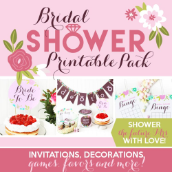 Over 100 Bridal Shower Ideas - from The Dating Divas
