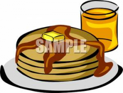 Pancake Clipart Breakfast Plate#3763302