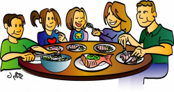 28+ Collection of Family At Thanksgiving Dinner Clipart | High ...