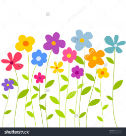 Spring Flowers Cartoon Choice Image - Flower Decoration Ideas