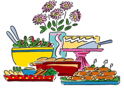 Potluck Supper Clipart - ClipartUse