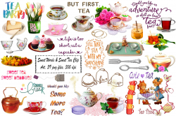 Sweet Words Sweet Tea ClipArt ~ Illustrations ~ Creative Market