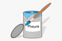 Paint Brush Clip Art Png - Cartoon Paint Tin #247270 - Free ...
