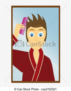 Brush Hair Clipart - cilpart