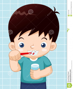 28+ Collection of Boy Brushing Teeth Clipart | High quality, free ...