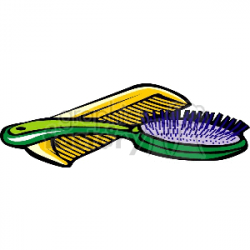 brush-comb. Royalty-free clipart # 170474