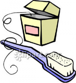 Brush And Floss Clipart