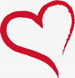 Ink Heart, Red, Ink, Heart Brush PNG and Vector for Free Download
