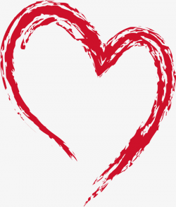 Heart Ink, Ink, Gules, Heart Brush PNG and Vector for Free Download