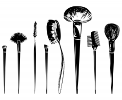 Make up SVG, Makeup brushes SVG,Makeup,Mascara,Brush, Blush,Brushes ...