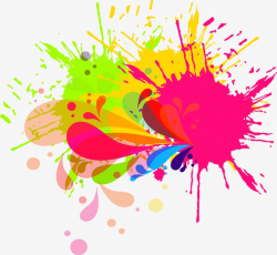 Paint Splash, Bright, Ink, Brush PNG and Vector for Free Download