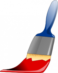 Paint Brush Clip Art at Clker.com - vector clip art online, royalty ...