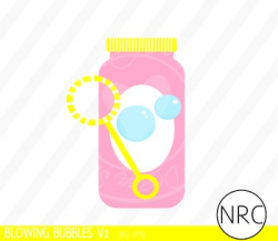 Pink bubbles clipart commercial use by NRCDesignStudio | TpT