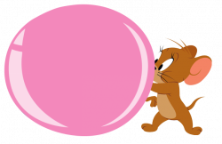 Jerry Mouse Blowing Bubble Gum by PokeGirlRULES on DeviantArt