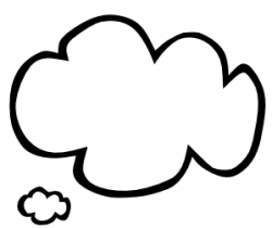 text bubble cloud right - /blanks/callouts/bold_callout ...