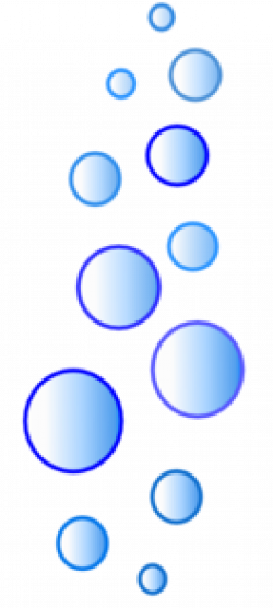 More N More Blue Bubbles Clip Art at Clker.com - vector clip art ...