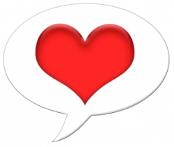 free talk bubble heart clipart | Clipart | Pinterest | Clip art ...