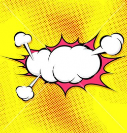 Big bang explosion pop-art comic speech bubble vector by phyZick on ...