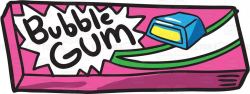 A Bubble Gum Packaging | Bubble gum