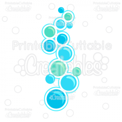 Bubbles Free SVG Cutting Files & Clipart