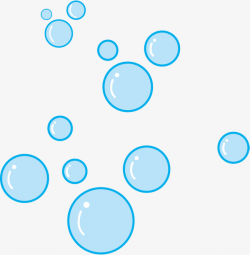 Cartoon Blue Bubbles, Cartoon, Blue, Bubble PNG Image and Clipart ...