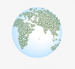 Earth Covered With Bubbles, Bubble, Earth, Colour PNG Image and ...