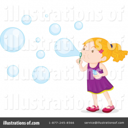 Blowing Bubbles Clipart #1139414 - Illustration by Graphics RF