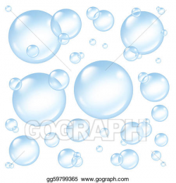 Stock Illustration - Bubbles. Clipart Illustrations gg59799365 - GoGraph