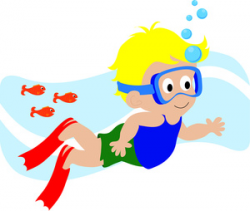 Swimming clipart underwater bubbles - Pencil and in color swimming ...