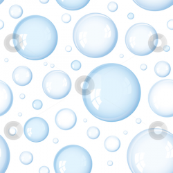 Water bubble background variation stock vector