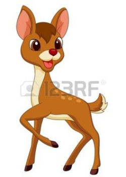deer cartoon: cute deer head cartoon Illustration | misc ...