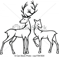 Buck Line Drawing at GetDrawings.com | Free for personal use Buck ...