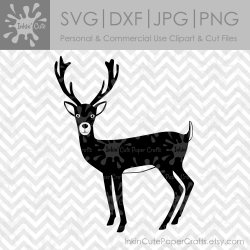 Buck Silhouette SVG Buck Clipart Buck SVG Deer SVG Deer