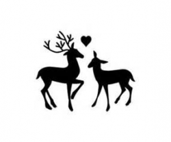 Buck Clipart Stag And Doe#3106470